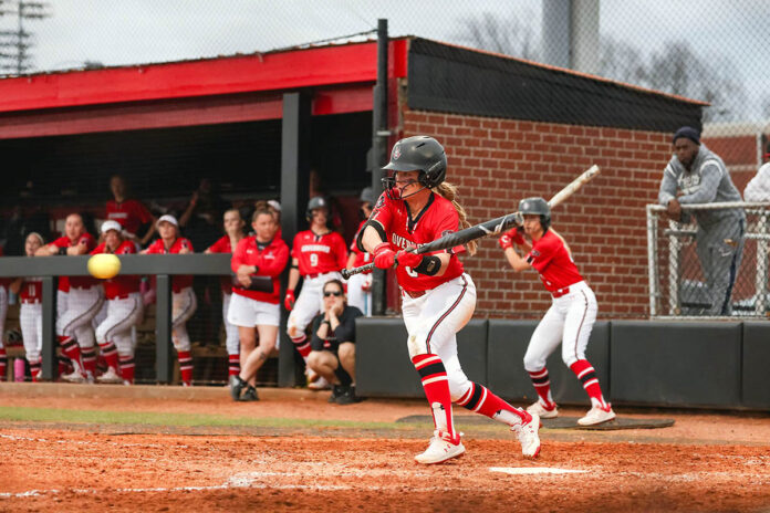 Early scoring burst powers Austin Peay State University Softball past Tennessee Tech, Sunday. (APSU Sports Information)