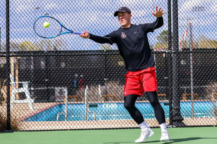 Austin Peay State University Men's Tennis Govs silences Eastern Illinois in first OVC win (Eric Elliot, APSU Sports Information)