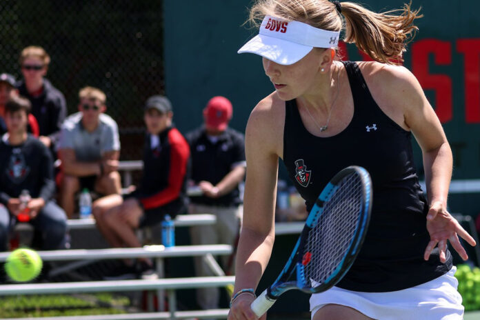 Strong start propels Austin Peay State University Women's Tennis to seventh-straight victory. (APSU Sports Information)