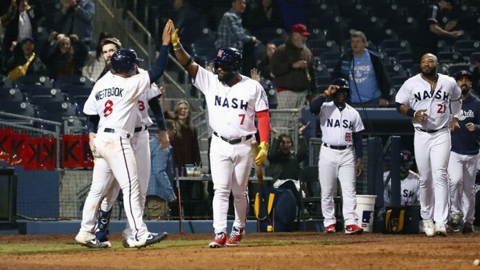 Corey Ray’s Infield Single in the Ninth Wins it for Nashville Sounds. (Nashville Sounds)