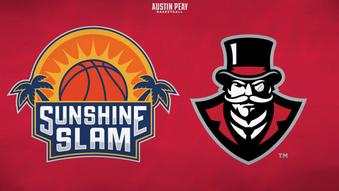 Austin Peay State University Men’s Basketball to play in 2022 Sunshine Slam. (APSU Sports Information)