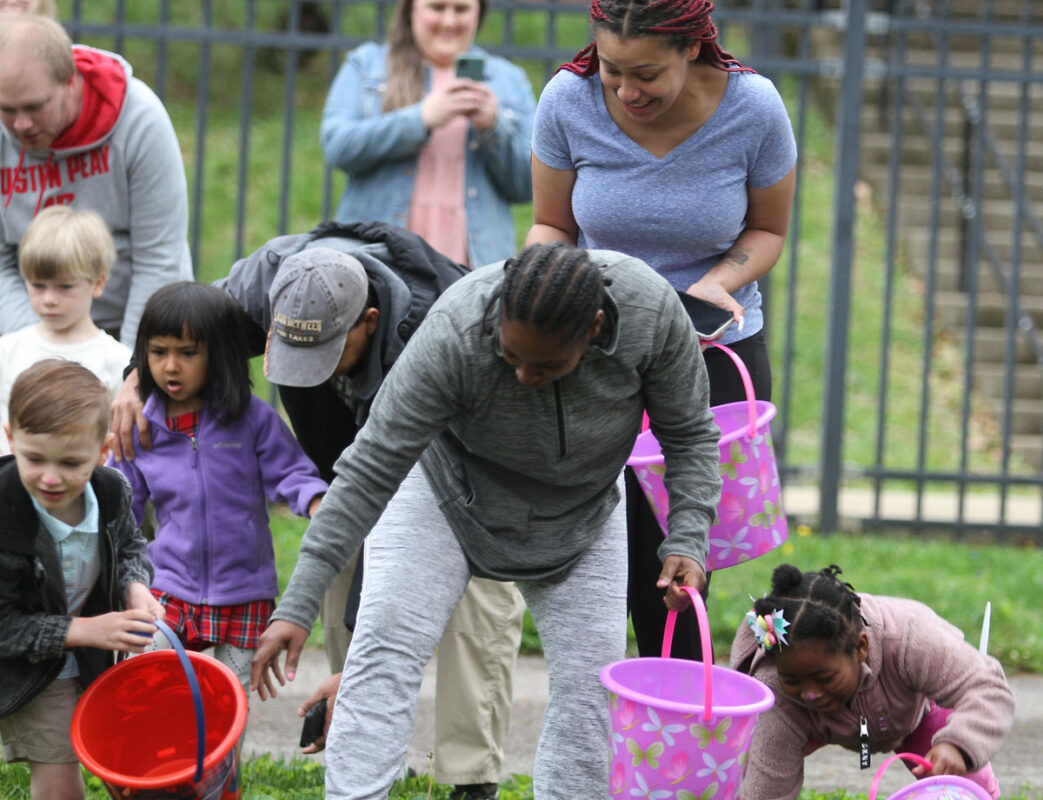 Sigma Chi 15th Annual Easter Egg Hunt at the APSU President's mansion on Saturday, April 16th, 2022. (Tony Centonze, ClarksvilleOnline.com)