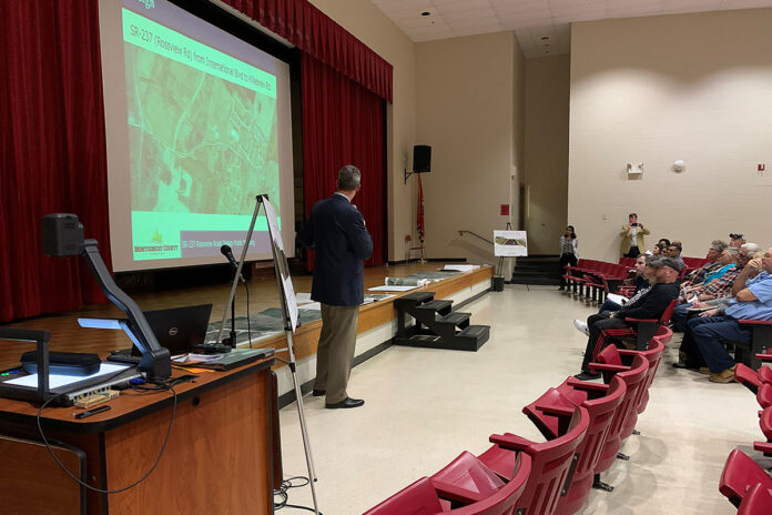 Montgomery County Goverment held the Rossview Road Project Public Input Meeting on March 29th.