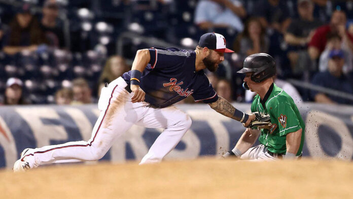 Norfolk Tides Rally to Stun Nashville Sounds in Series Opener. (Nashville Sounds)