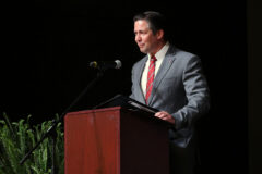 Keynote Speaker Wes Golden. (Mark Haynes, Clarksville Online)