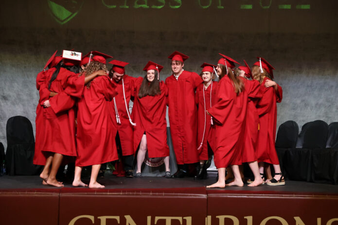 The Clarksville Christian School graduating class of 2022. (Mark Haynes, Clarksville Online)