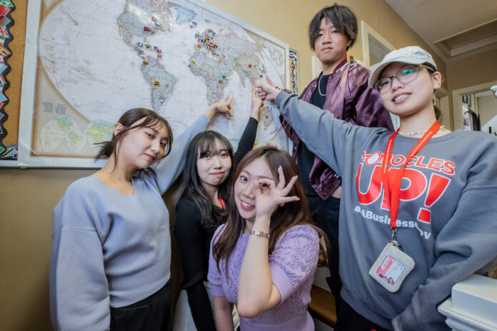 Austin Peay State University Japanese exchange students. (APSU)