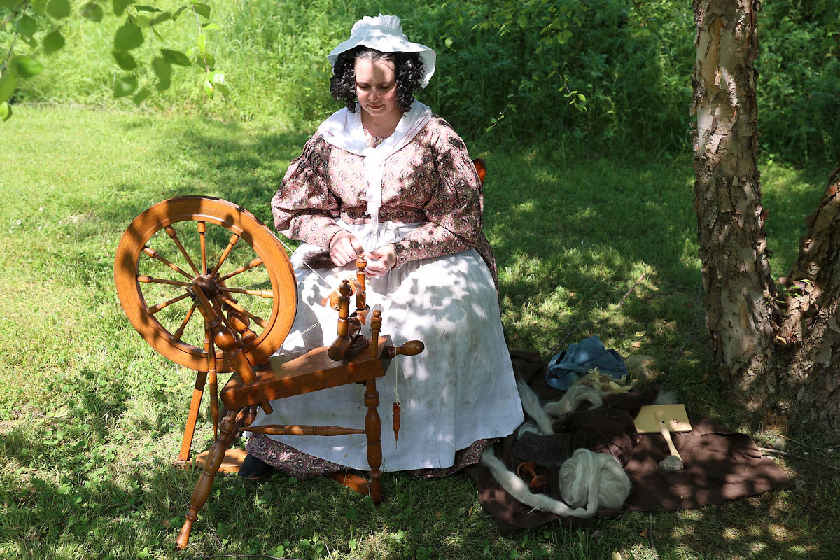 March to the Past at Fort Defiance Civil War Park and Interpretive Center. (Mark Haynes, Clarksville Online)