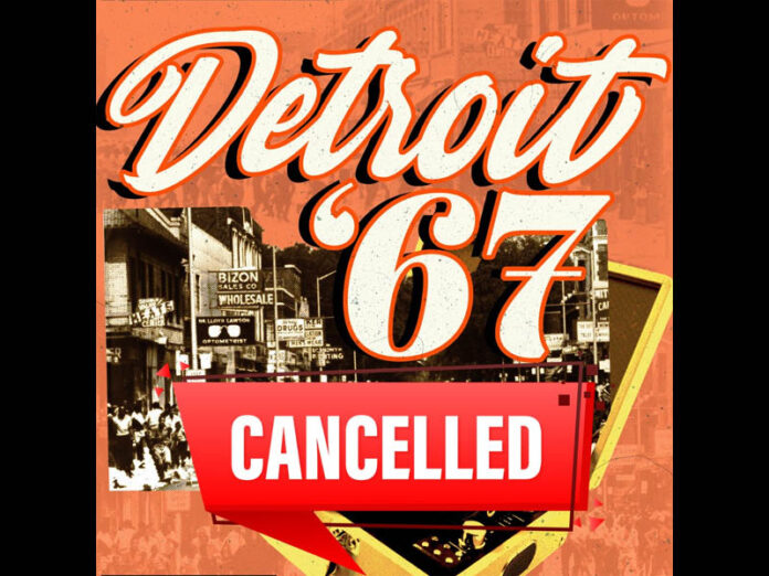 Roxy Regional Theatre cancels Detriot '67