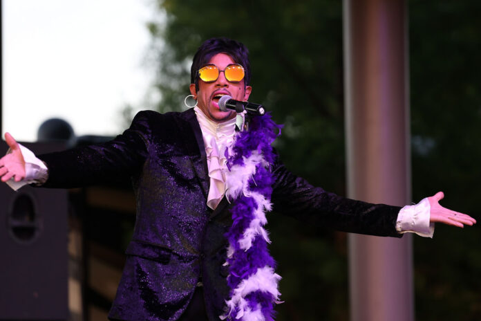Purple Madness Prince Tribute Band. (Mark Haynes, Clarksville Online)
