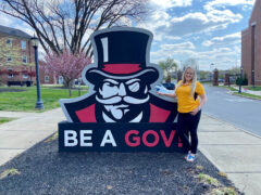 While at Austin Peay State University Britney Hitch was involved and volunteered in several music-related events. (APSU)