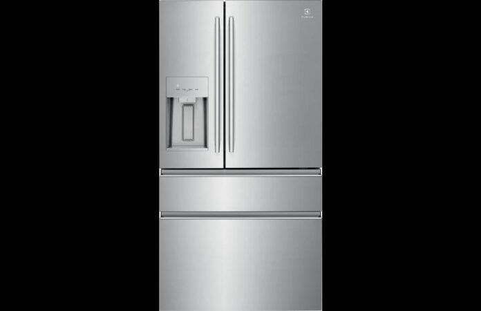 Recalled Electrolux multi-door refrigerator with in-door dispenser