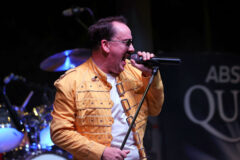 Absolute Queen lead singer Martyn Jenkins. (Mark Haynes, Clarksville Online)