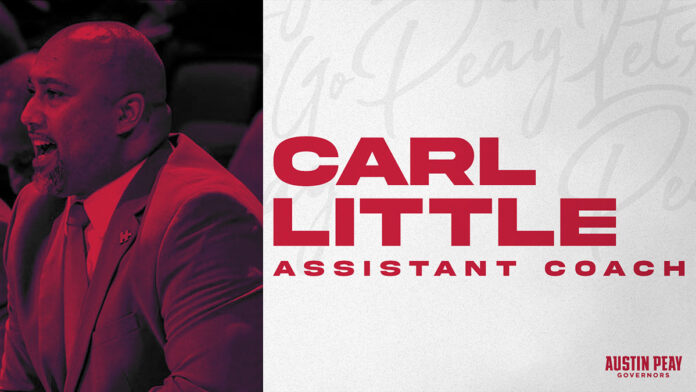 Austin Peay State University Men's Basketball assistant coach Carl Little. (APSU Sports Information)