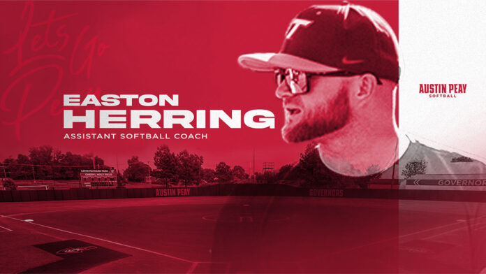 Austin Peay State University Softball assistant coach Easton Herring. (APSU Sports Information)