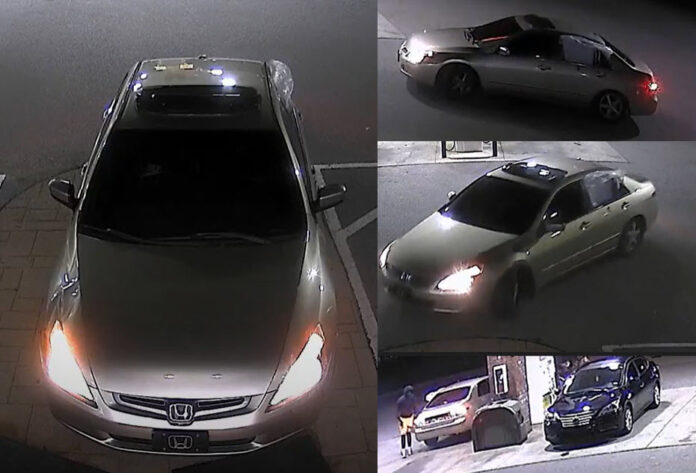 2013 black Nissan Sentra that was carjacked.