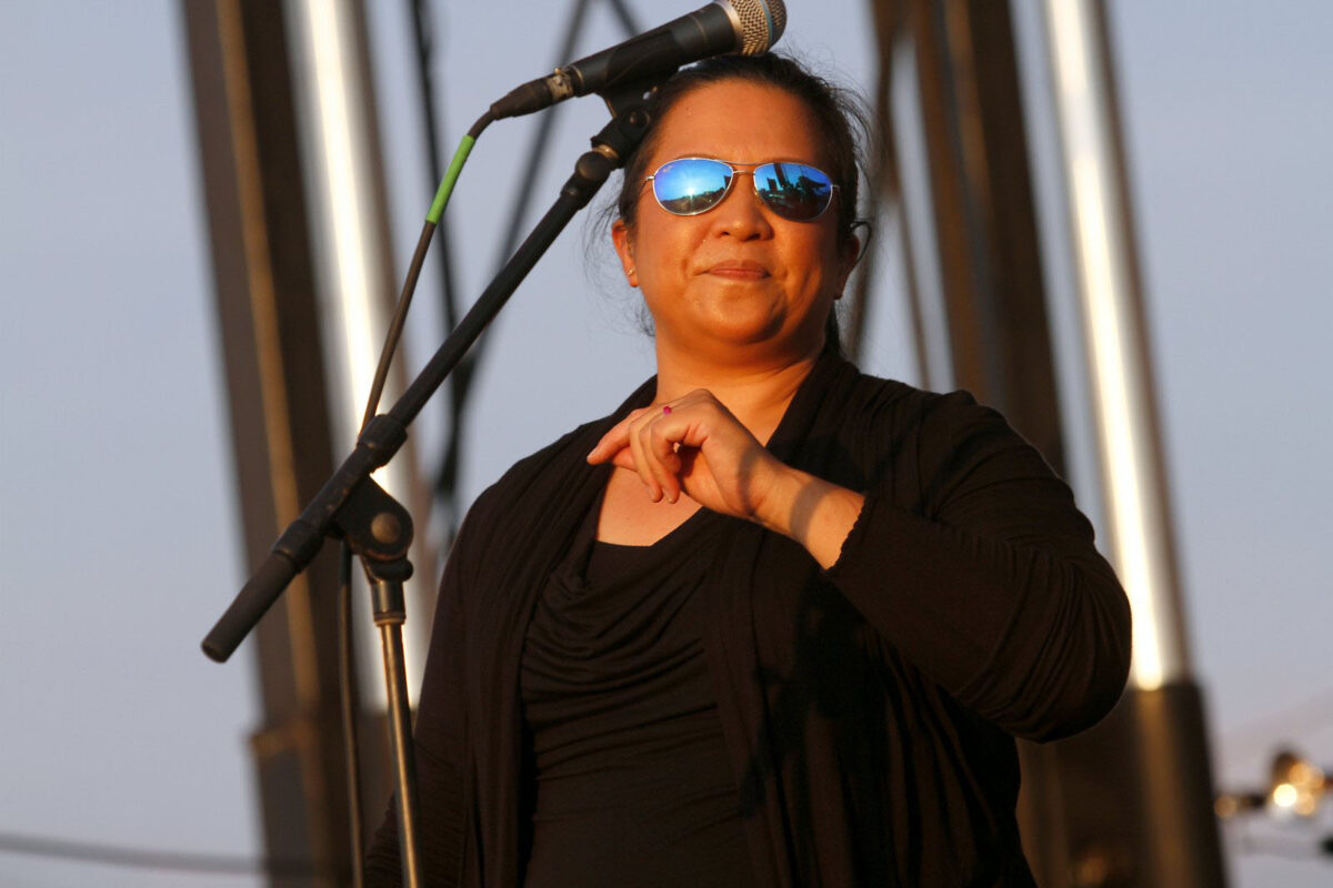 Gary Sinise and the Lt. Dan Band  playing at the 2022 Fort Campbell Independence Day Celebration. (ClarksvilleOnline)