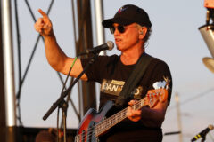 Gary Sinise and the Lt. Dan Band  playing at the 2022 Fort Campbell Independence Day Celebration. (ClarksvilleOnline)