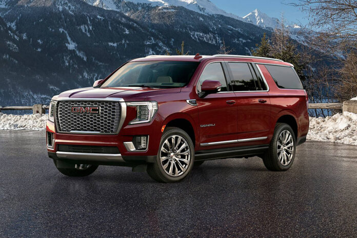 2021 GMC Yukon XL is one of the vehicles being recalled.