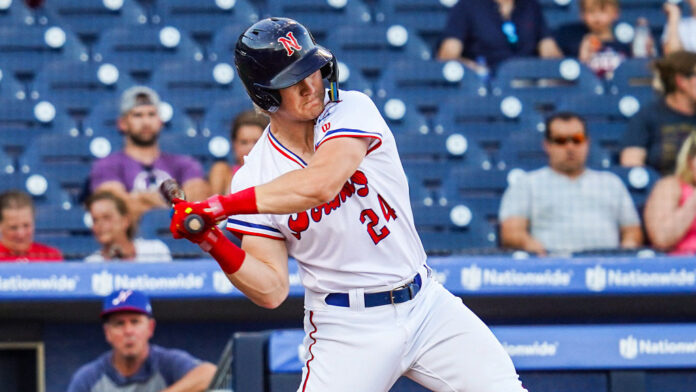 Joey Wiemer misses triple for cycle, finishes with 5 RBI in Nashville Sounds’ 9-2 win over Durham Bulls. (Nashville Sounds)