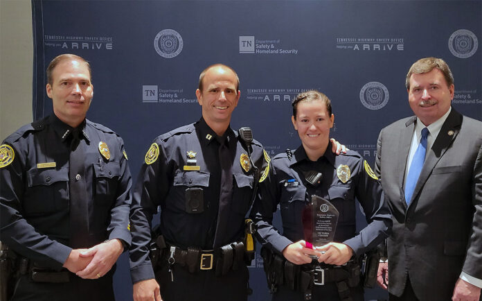 (L to R) Deputy Chief Stalder, Captain Koyama, Inv. Crosby, Buddy Lewis: THSO Director