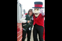 AJ Crowder posing with the Austin Peay State University Gov. (APSU)