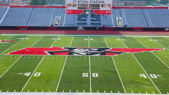 Austin Peay State University's Fortera Stadium. (Casey Crigger, APSU Sports Information)