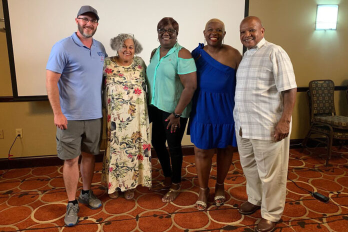 Some of our re-elected incumbents on the County Commission: Chris Rasnic, Lisa Prichard, Carmelle Chandler, Rashidah Leverett, and Walker Woodruff.