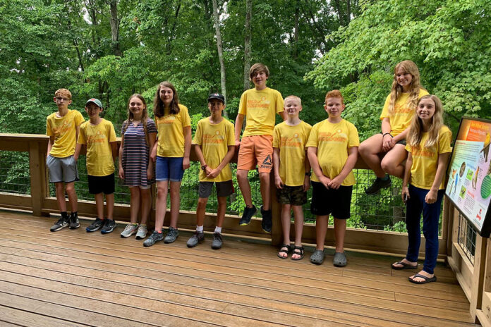 Montgomery County Parks Summer Camp Students.