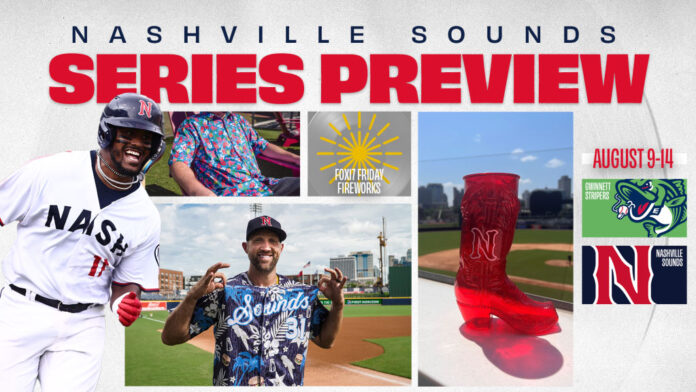 FOX 17 News Fireworks, Margaritaville Night Highlight Nashville Sounds Homestand at First Horizon Park. (Nashville Sounds)