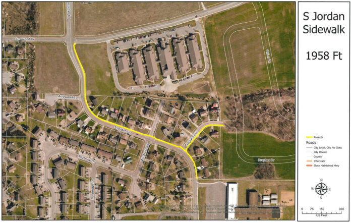 South Jordan Drive Sidwalk