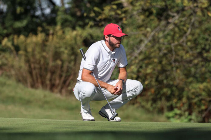 Austin Peay State University Men's Golf tees off at UT Martin's Grover Page Classic, Monday. (Eric Elliot, APSU Sports Information)