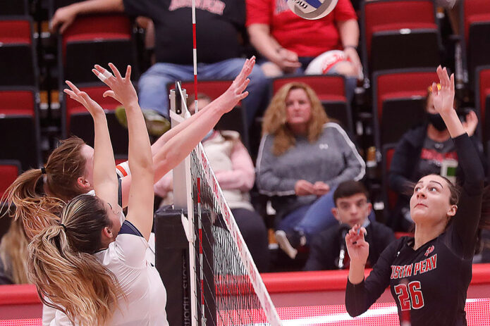 Austin Peay State University Volleyball. (Robert Smith, APSU Sports Information)