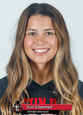 2022 APSU Volleyball - Erin Eisenhart. (Robert Smith, APSU Sports Information)