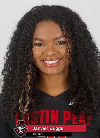 2022 APSU Volleyball - Janvier Buggs. (Robert Smith, APSU Sports Information)