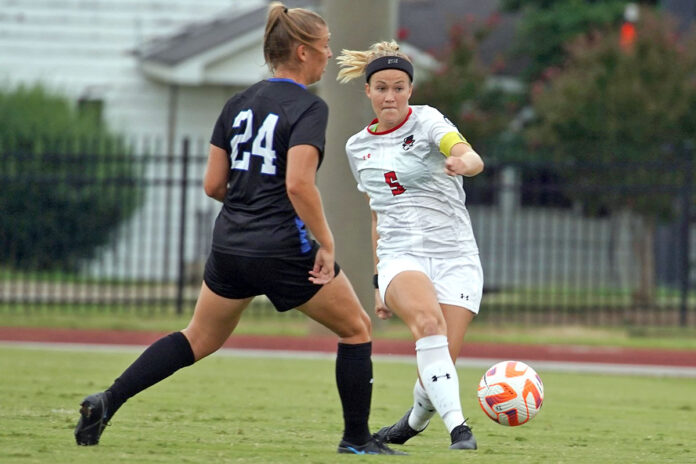 Austin Peay State University Soccer hosts Belmont Bruins for a Youth Night Red Out, Thursday. (Alex Allard, APSU Sports Information)