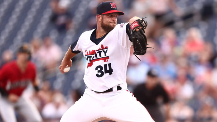 Marcus Walden Records Nashville Sounds’ 1,237 Strikeout This Season, Most in Nashville History. (Nashville Sounds)