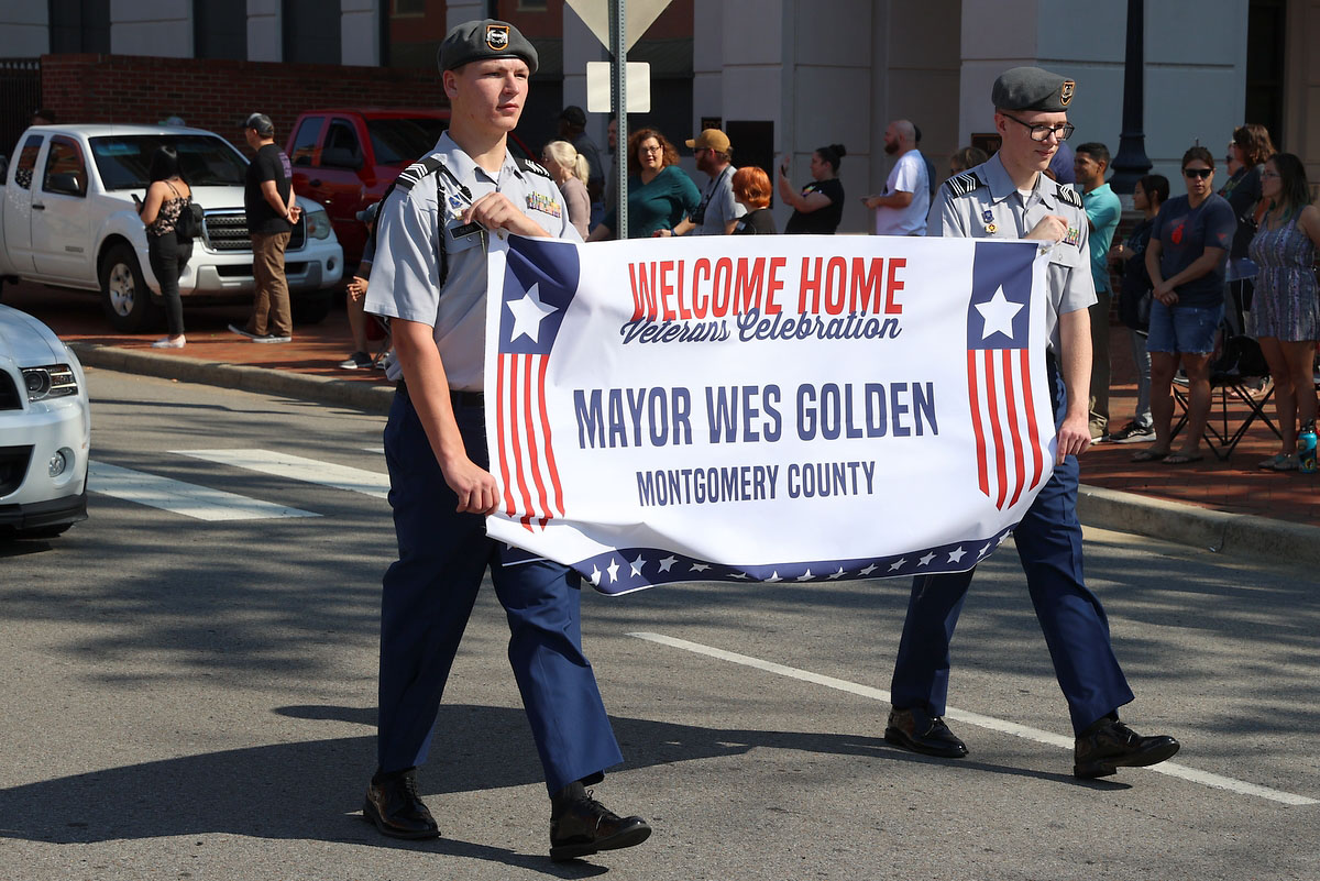 7th Annual Welcome Home Veterans Parade. (Mark Haynes, Clarksville Online)