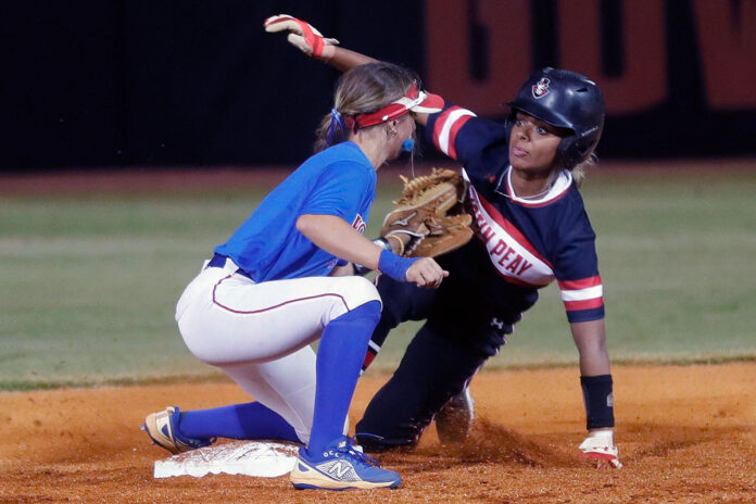 Austin Peay State University Softball returns home looking to remain unbeaten this fall. (Robert Smith, APSU Sports Information)