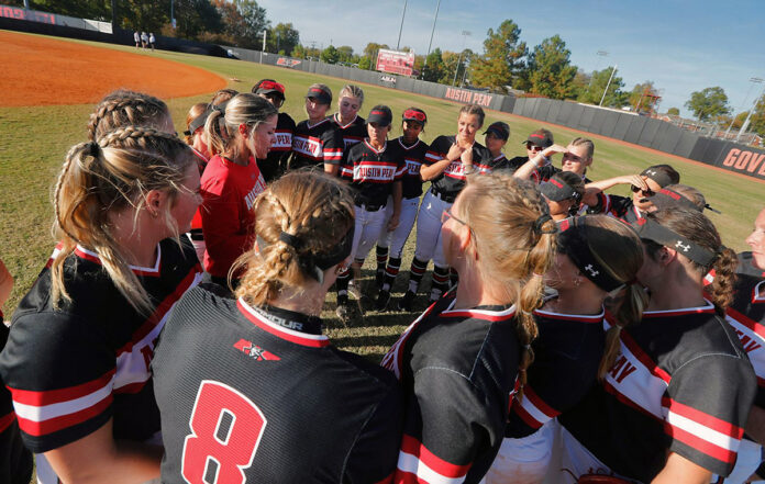 Austin Peay State University Softball set for annual Red & Black World Series to wrap-up fall schedule. (Robert Smith, APSU Sports Information)