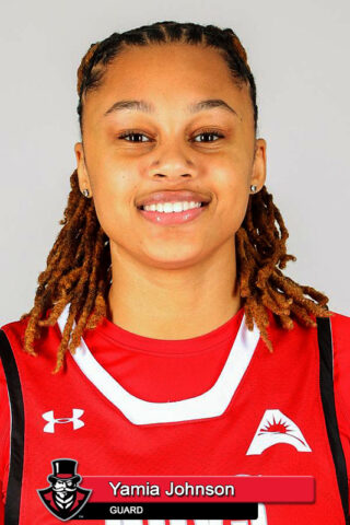 2022-23 APSU Women's Basketball - Yamia Johnson. (APSU Sports Information)