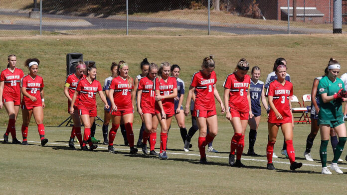 Early goal downs Austin Peay State University Soccer in home finale against North Florida. (Robert Smith, APSU Sports Information)