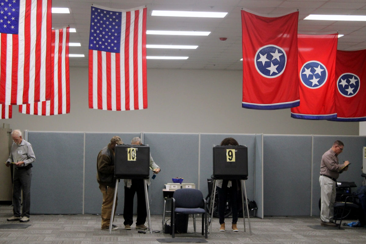 2022 Early Voting in Clarksville-Montgomery County. (Brooklyn Kent, Clarksville Online)