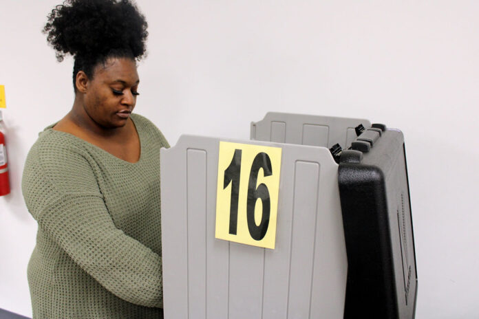 2022 Early Voting in Clarksville-Montgomery County. (Brooklyn Kent, Clarksville Online)