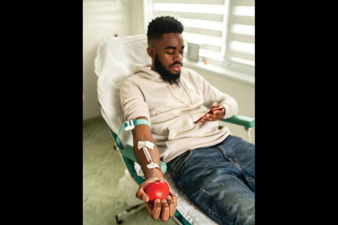 Supplies of life-saving donated blood are low—but you can easily help with that.