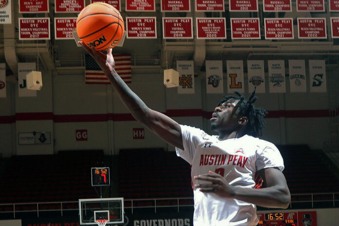 Austin Peay State University Men's Basketball hosts Milligan in home opener. (Robert Smith, APSU Sports Information)