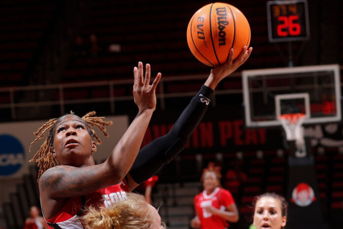 Balanced attack propels Austin Peay State University Women's Basketball to dominant exhibition win over Tusculum. (Robert Smith, APSU Sports Information)