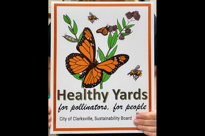 One of the Healthy Yard signs. (APSU)