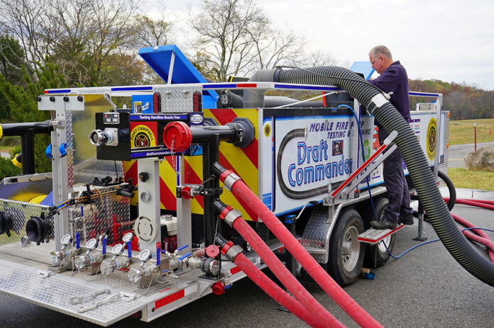 Montgomery County Fire Service conducts annual Pump Testing