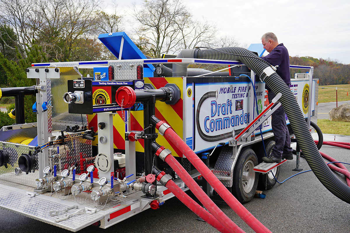 Montgomery County Fire Service finishes Pump Testing Clarksville